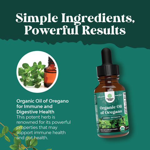 Organic Oil of Oregano Drops