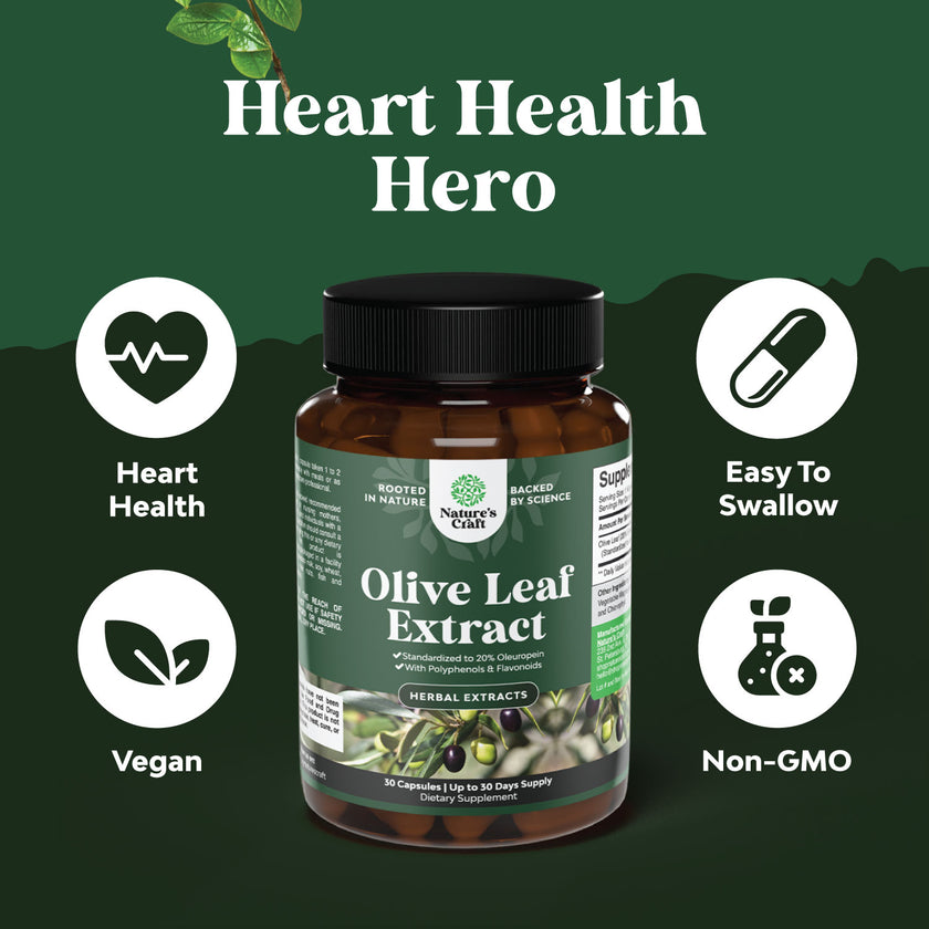 Olive Leaf Extract 750mg per serving