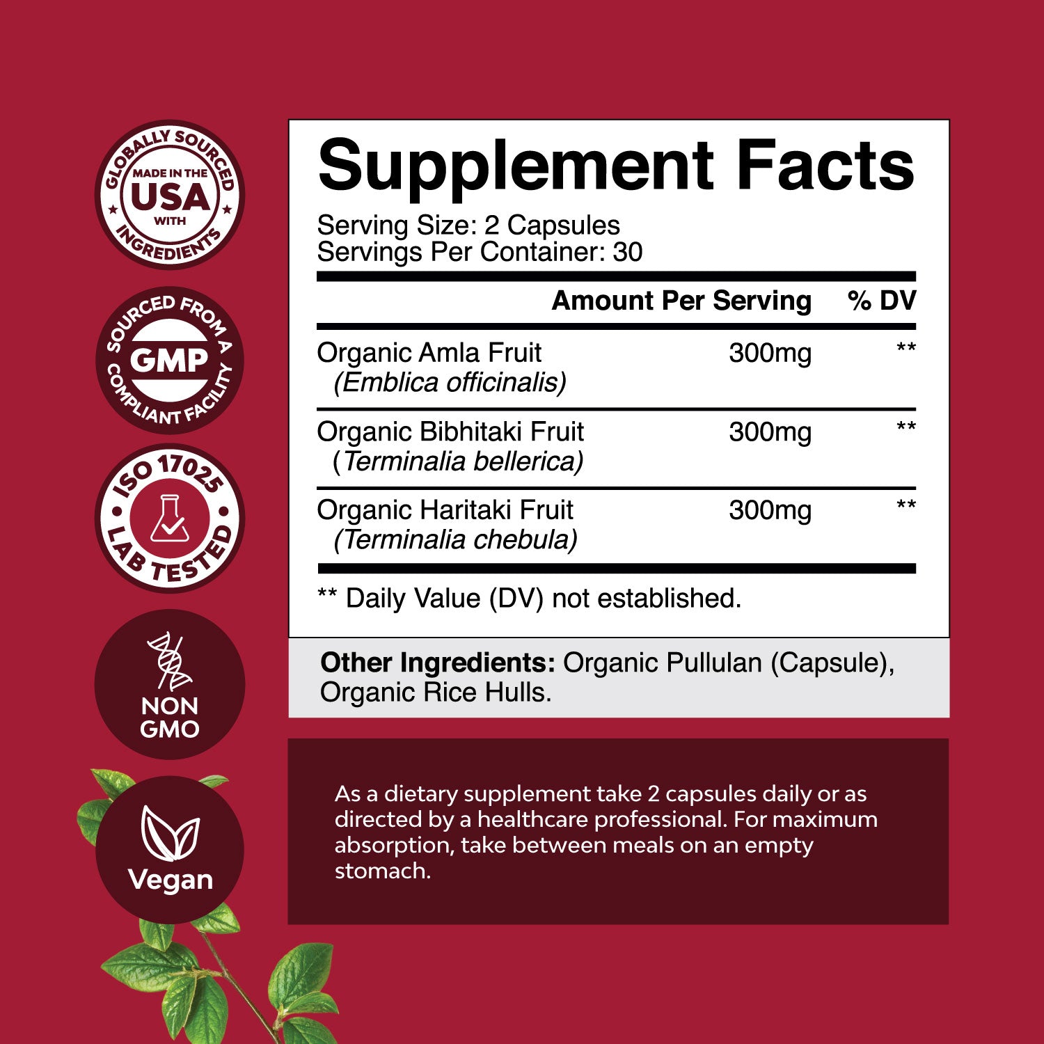 Organic Triphala