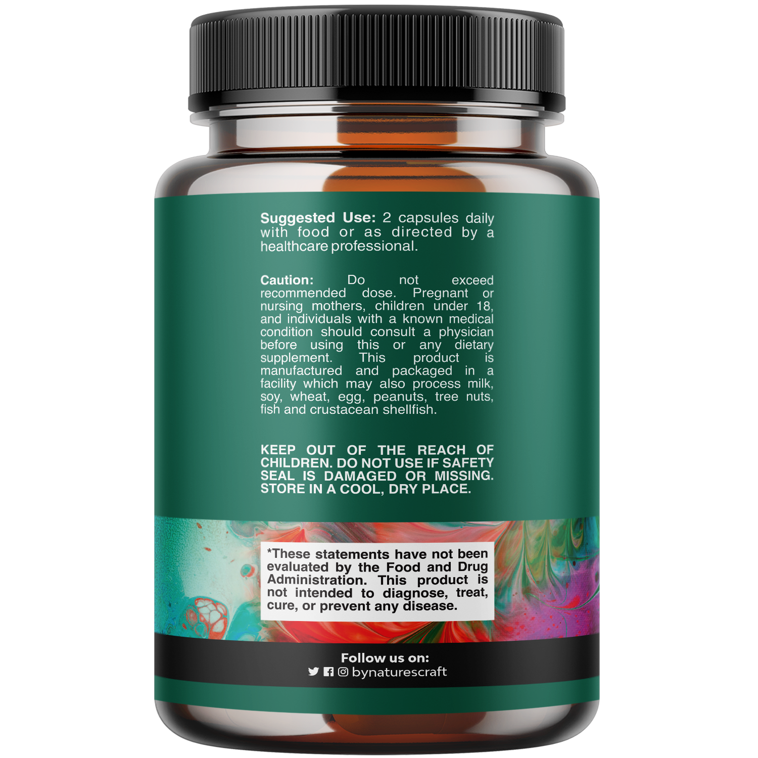 Pancreatic Enzymes - 120 Capsules - Nature's Craft