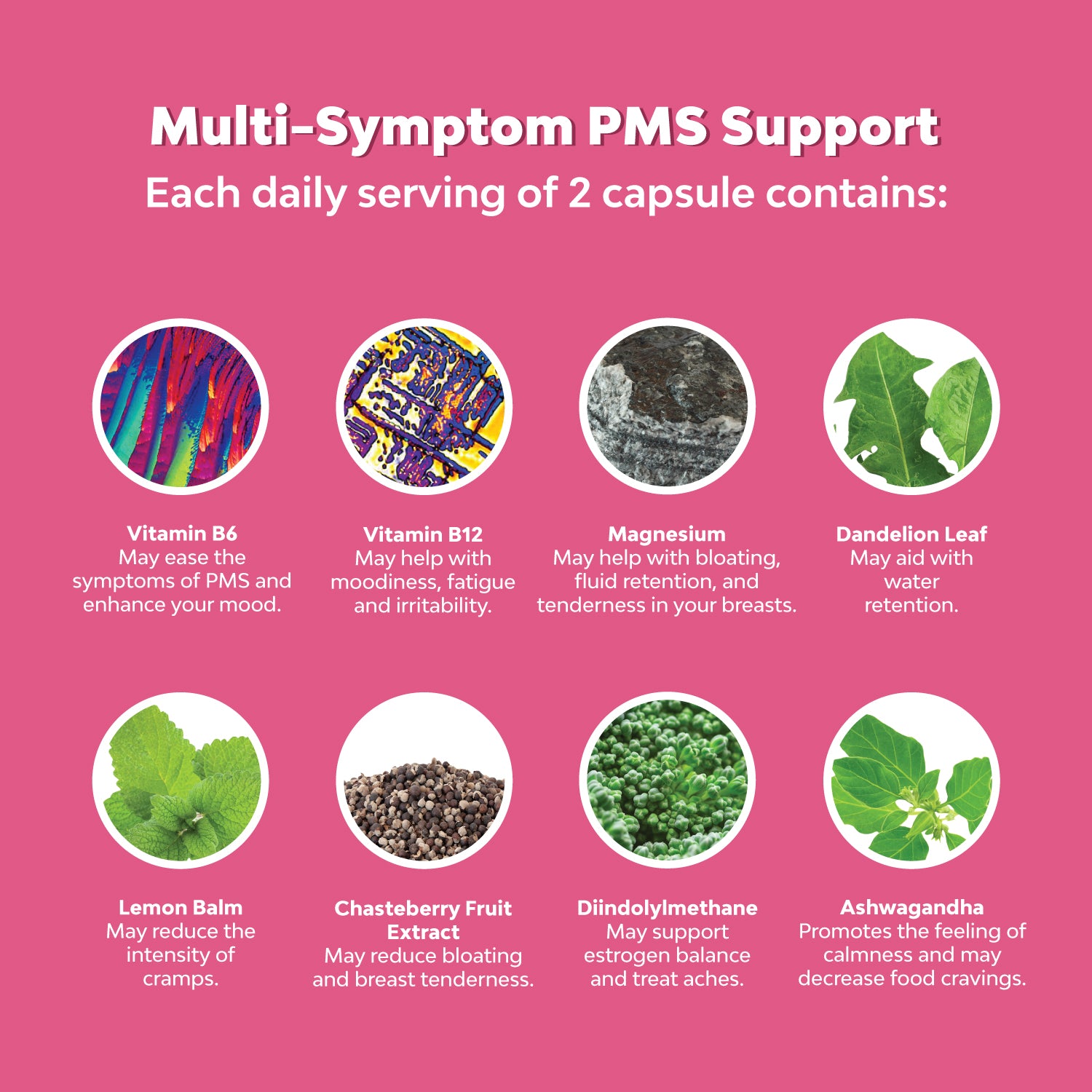 PMS Support - 60 Capsules - Nature's Craft