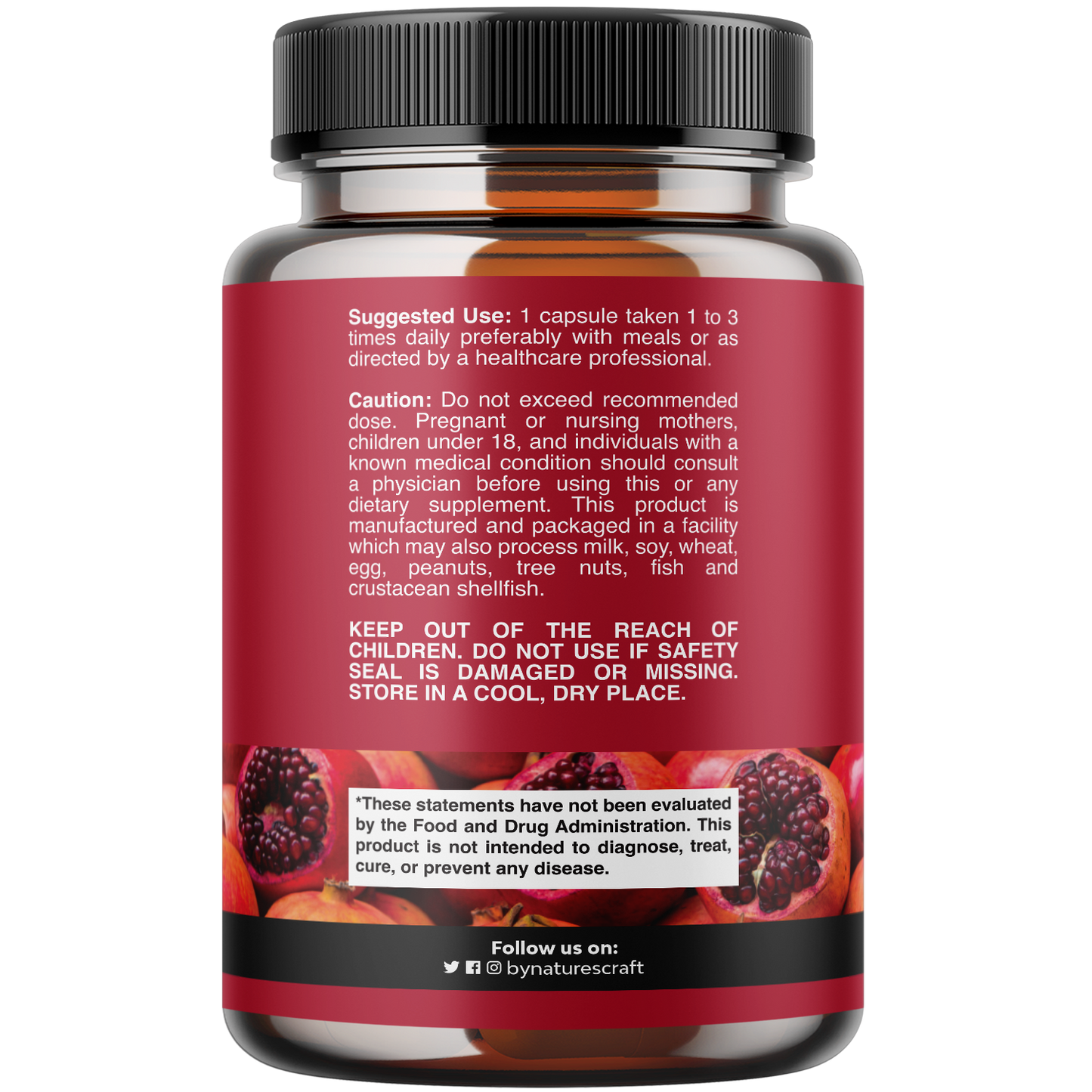Pomegranate Extract - 120 Capsules