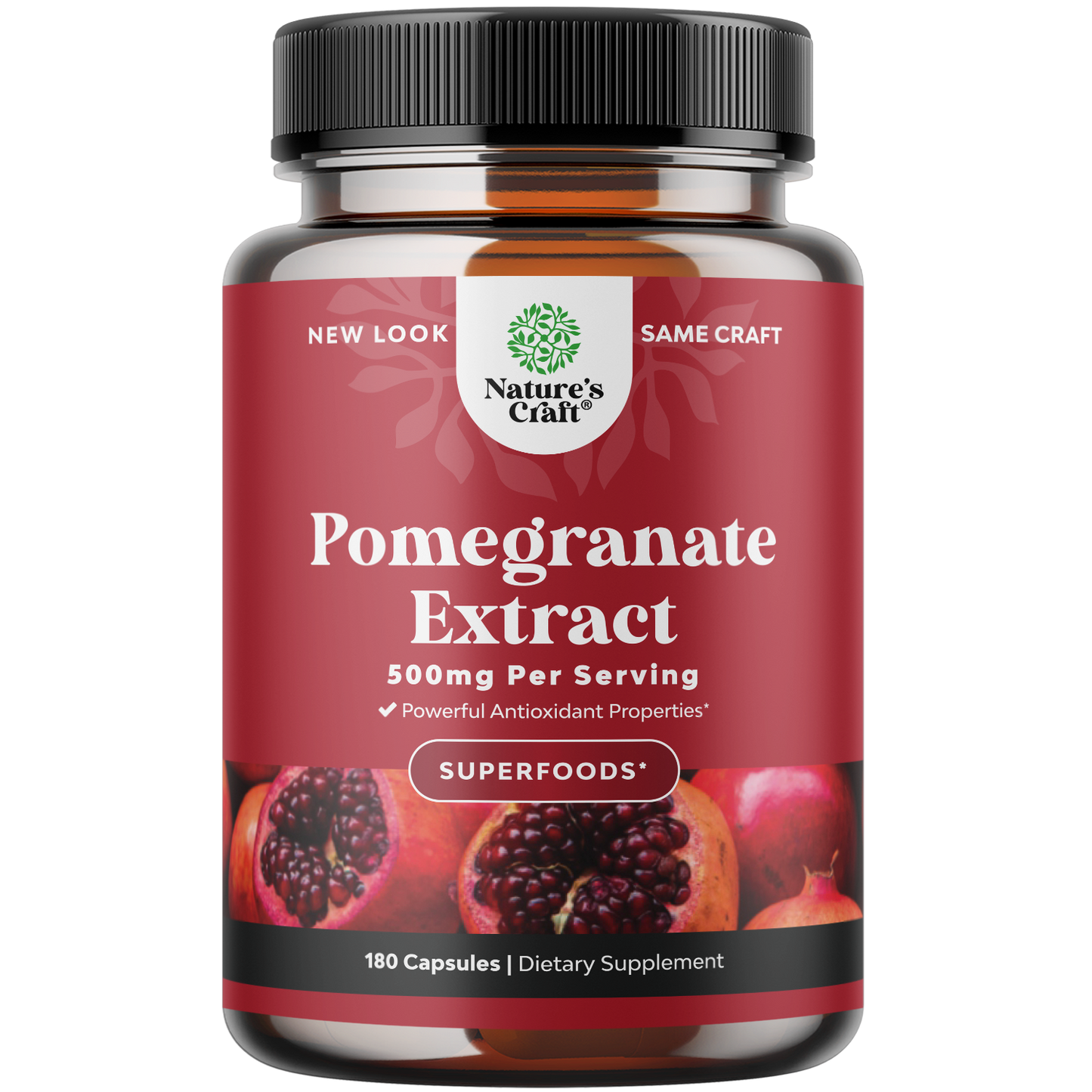 Pomegranate Extract - 180 Capsules