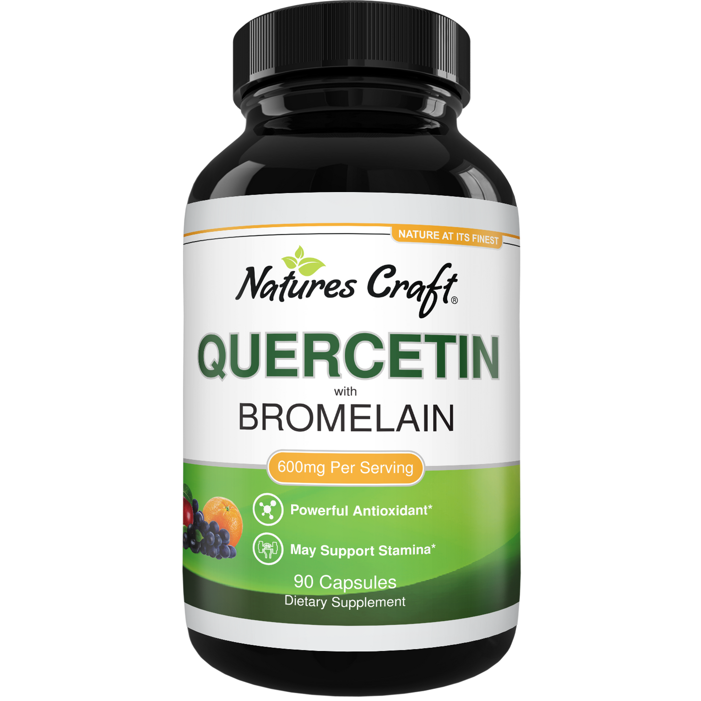 Quercetin with Bromelain - 90 Capsules