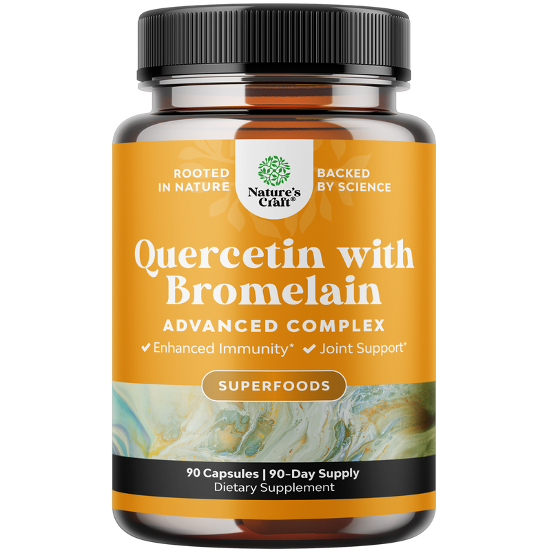 Quercetin with Bromelain