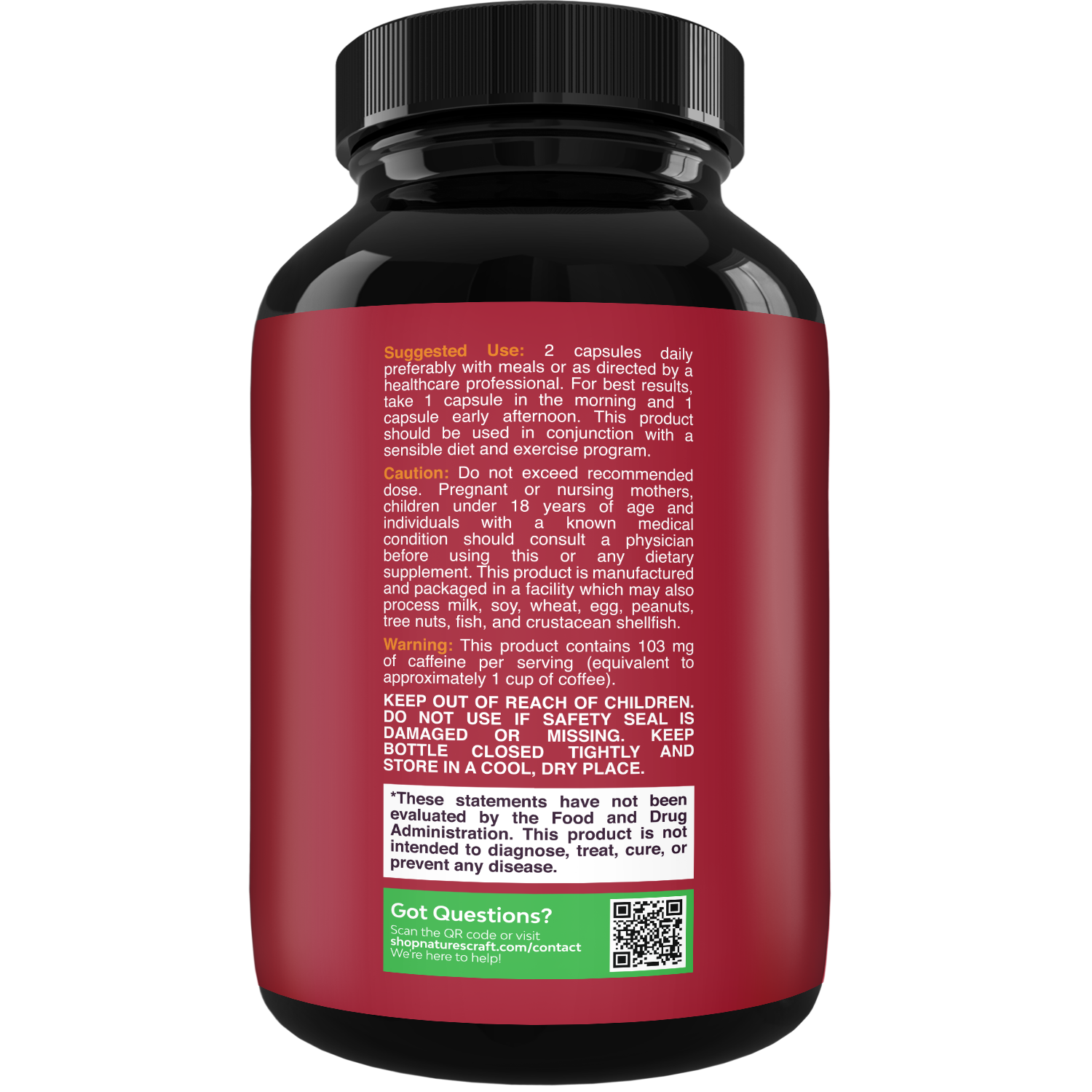 Raspberry Ketone Ultra 200mg per serving