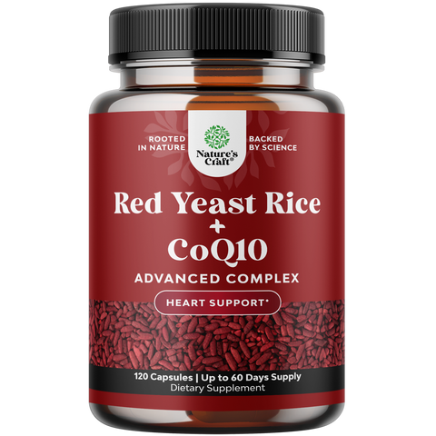 Red Yeast Rice + CoQ10 1200mg per serving