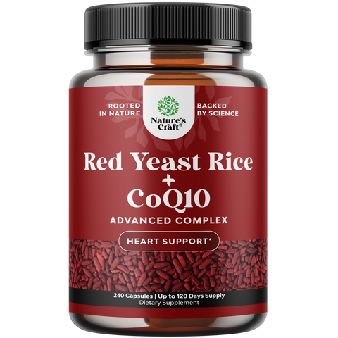 Red Yeast Rice + CoQ10 1200mg per serving