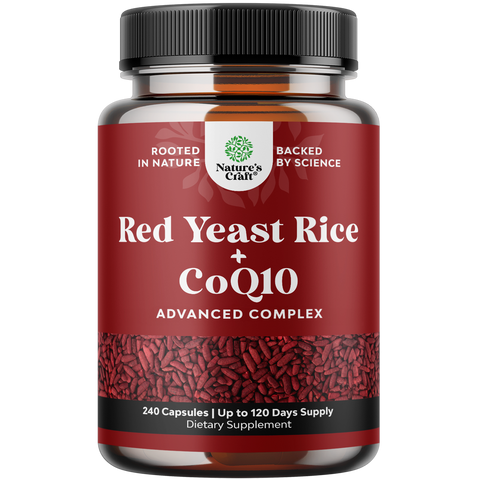 Red Yeast Rice + CoQ10 1200mg per serving