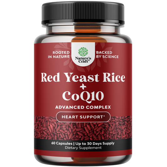 Red Yeast Rice + CoQ10 1200mg per serving