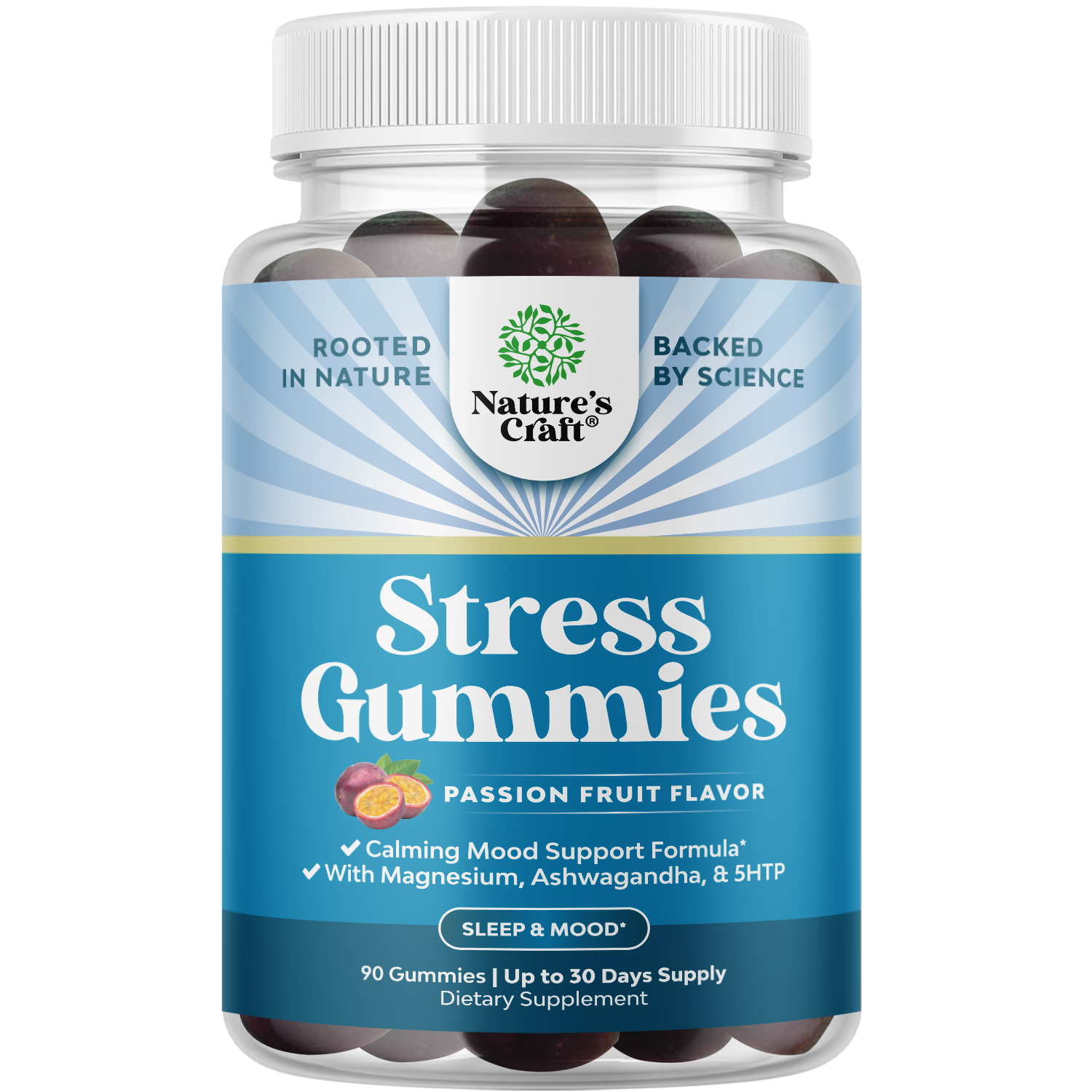 Stress Gummies - 90 Gummies