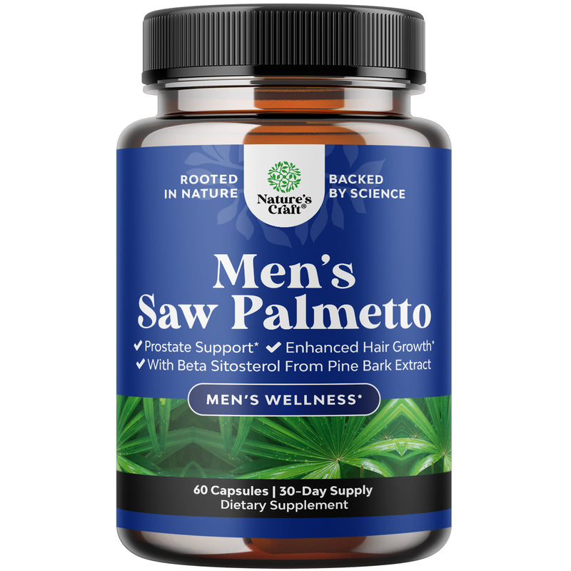 Men's Saw Palmetto 450mg per serving