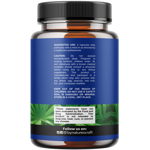 Men's Saw Palmetto 450mg per serving