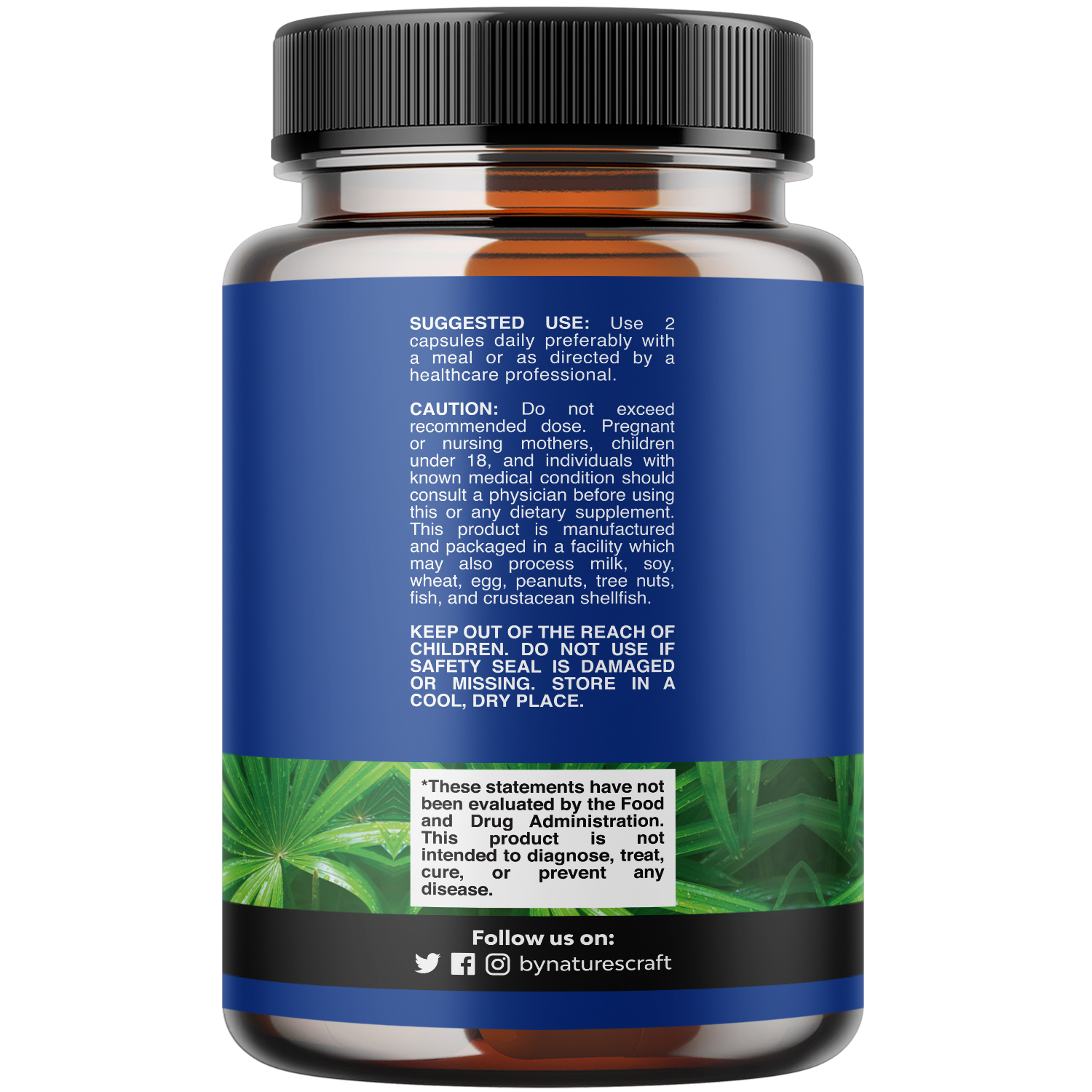 Men's Saw Palmetto 450mg per serving