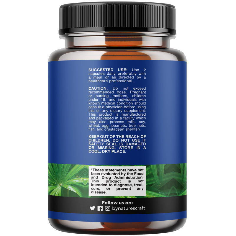 Men's Saw Palmetto 450mg per serving