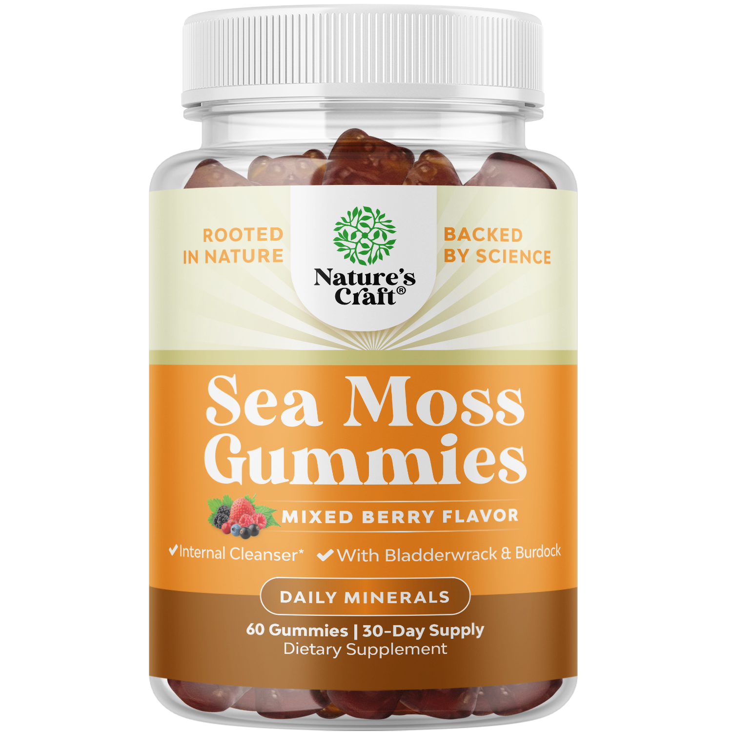 Sea Moss - 30 Gummies - Nature's Craft