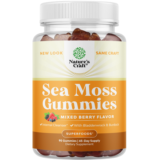 Sea Moss - 90 Gummies - Nature's Craft