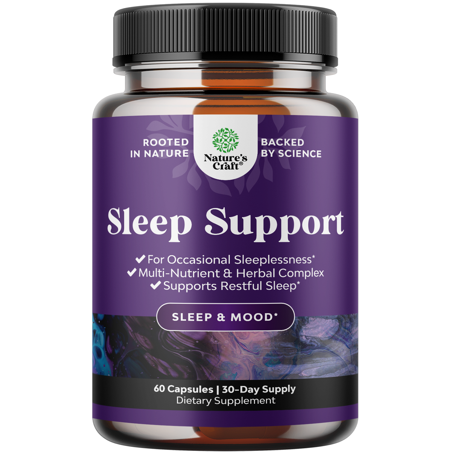 Sleep Support - 60 Capsules - Nature's Craft