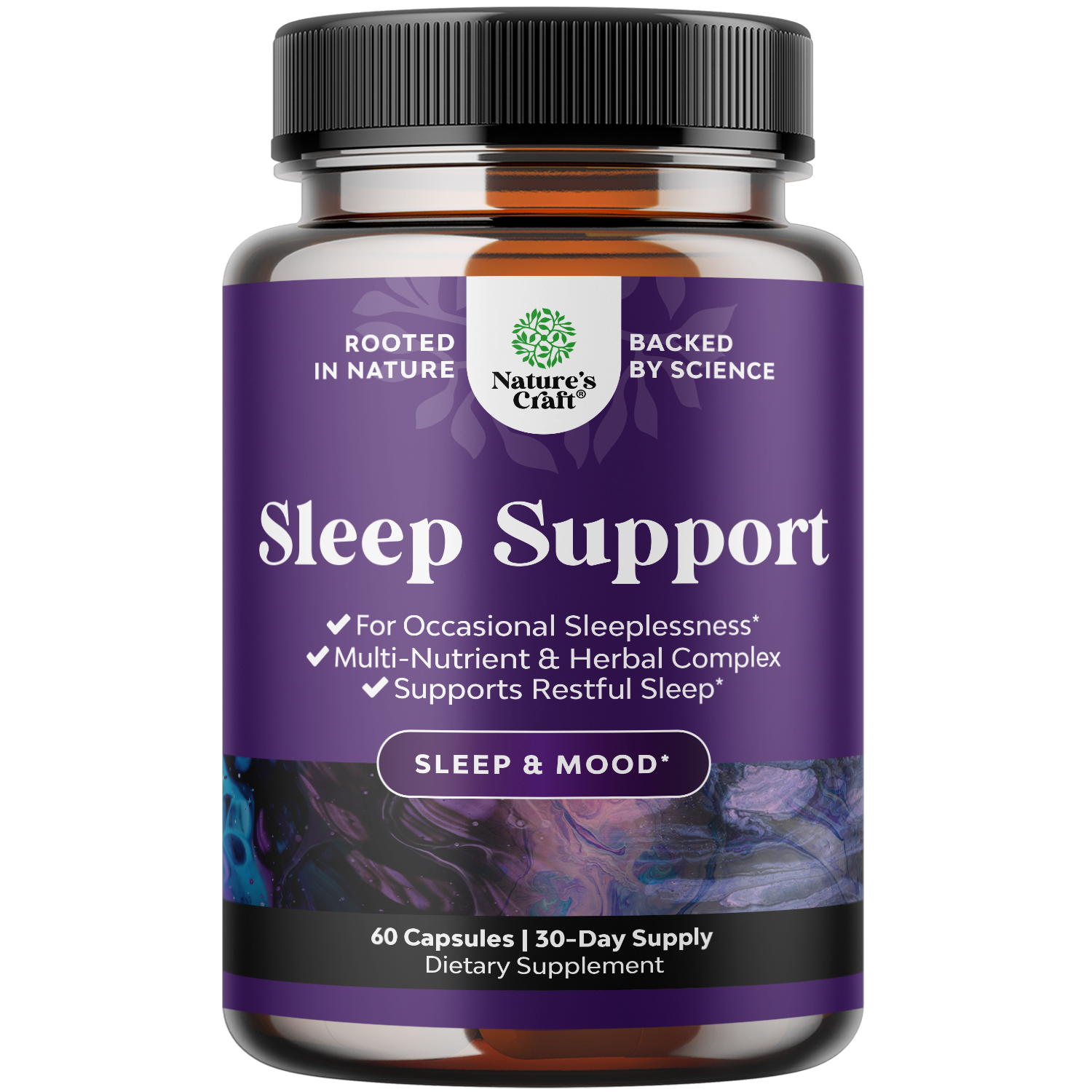 Sleep Support - 60 Capsules - Nature's Craft