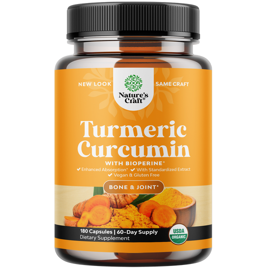 Turmeric Curcumin - 180 Capsules