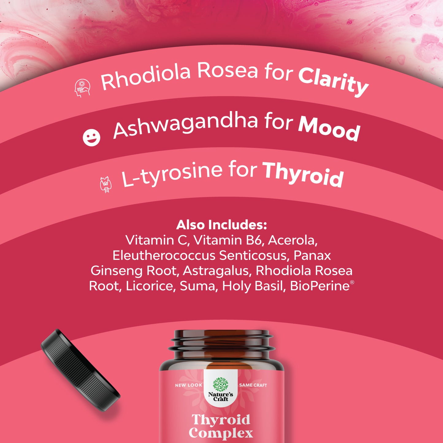 Female Thyroid Complex - 60 Capsules - Nature's Craft