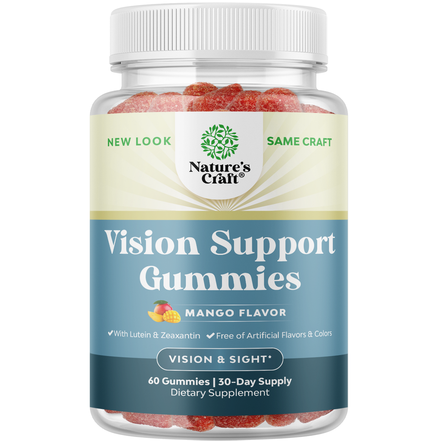 Vision Support - 60 Gummies - Nature's Craft