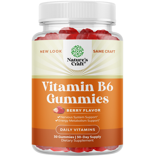 Vitamin B6 Gummies - 30 Gummies