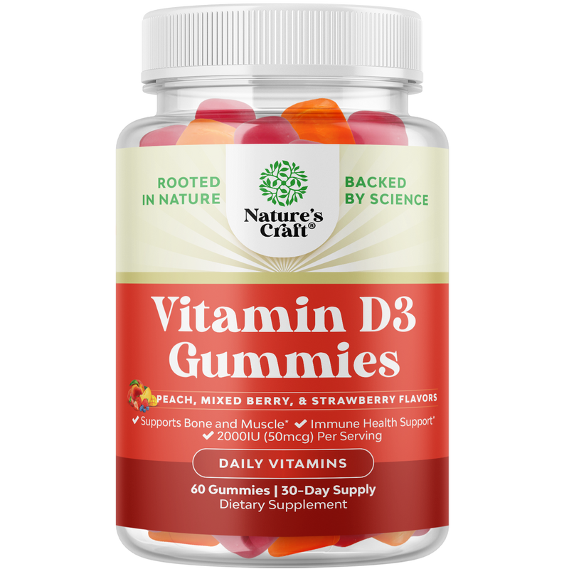 Vitamin D3 Gummies 2000IU per serving
