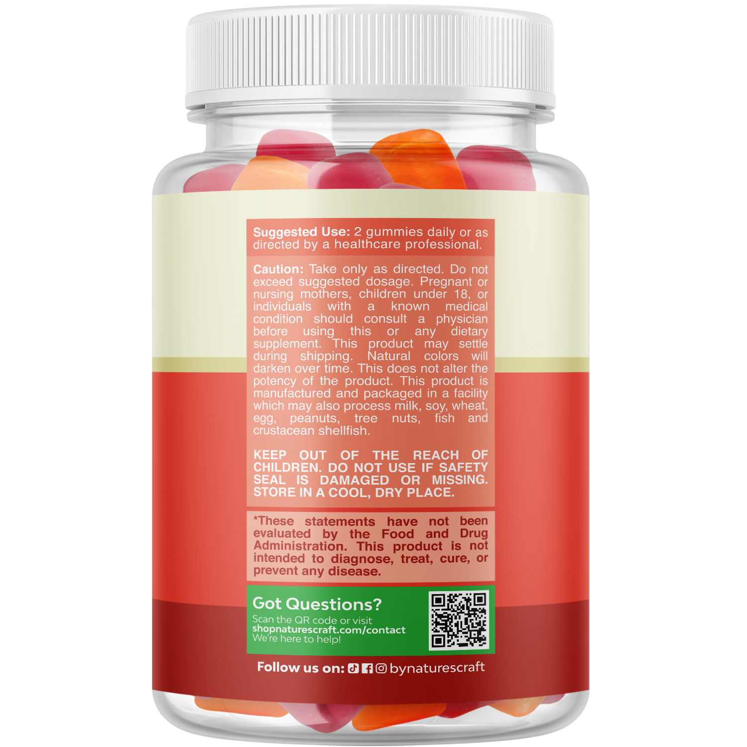 Vitamin D3 Gummies 2000IU per serving