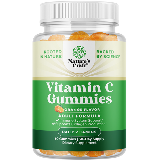 Vitamin C for Adults - 60 Gummies - Nature's Craft