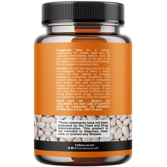 White Kidney Bean Extract - 60 Capsules