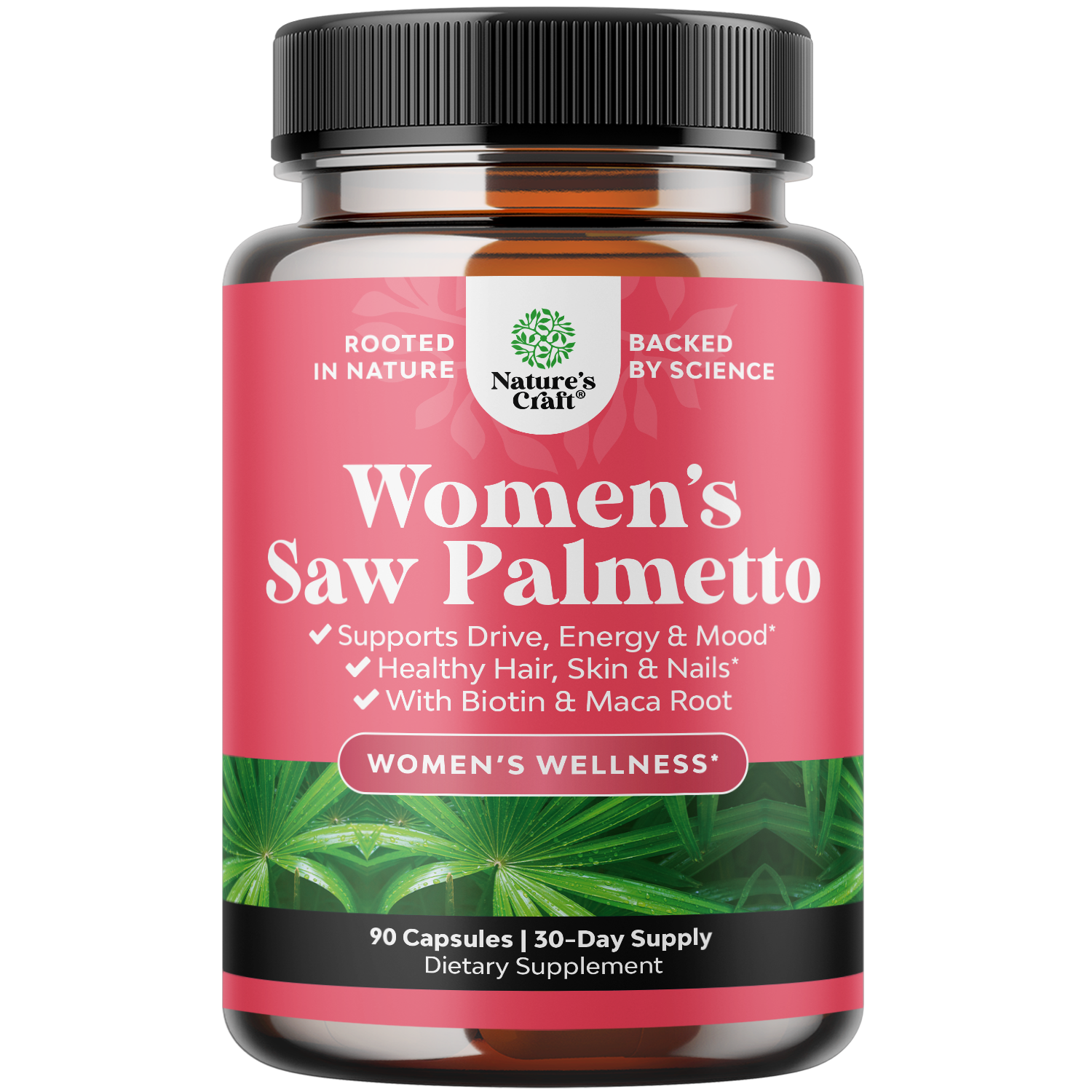 Women's Saw Palmetto 500mg per serving