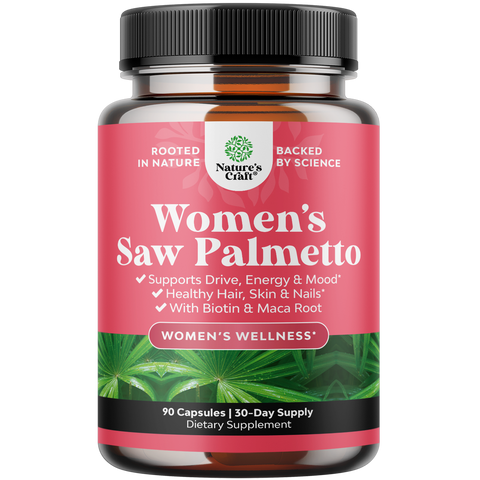 Women's Saw Palmetto 500mg per serving