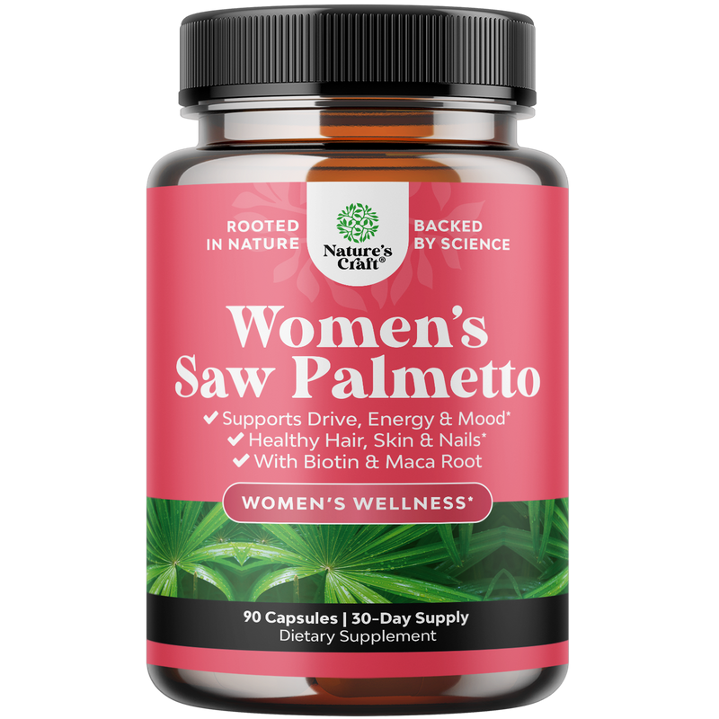 Women's Saw Palmetto 500mg per serving