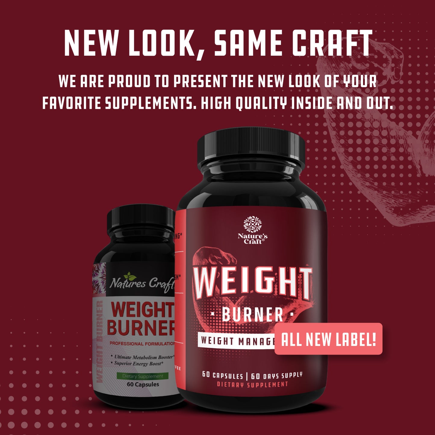 Weight Burner - 60 Capsules - Nature's Craft