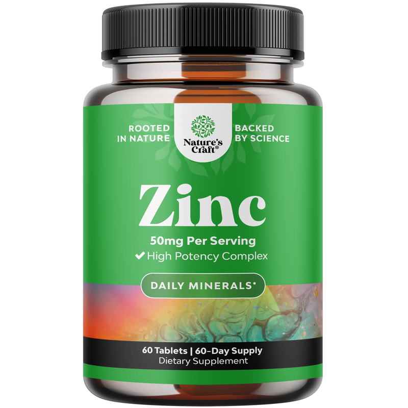 Zinc 50mg per serving