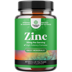 Zinc 50mg per serving