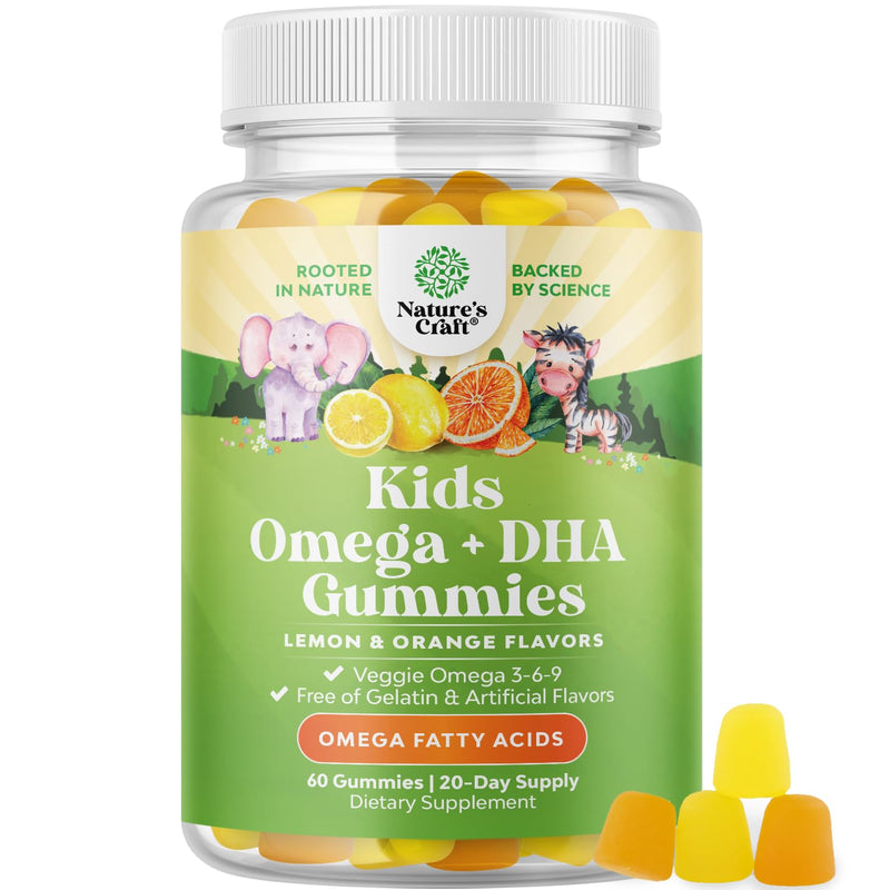 Kids Omega + DHA Gummies