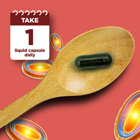 CoQ10 120mg Ubiquinone Liquid Capsules