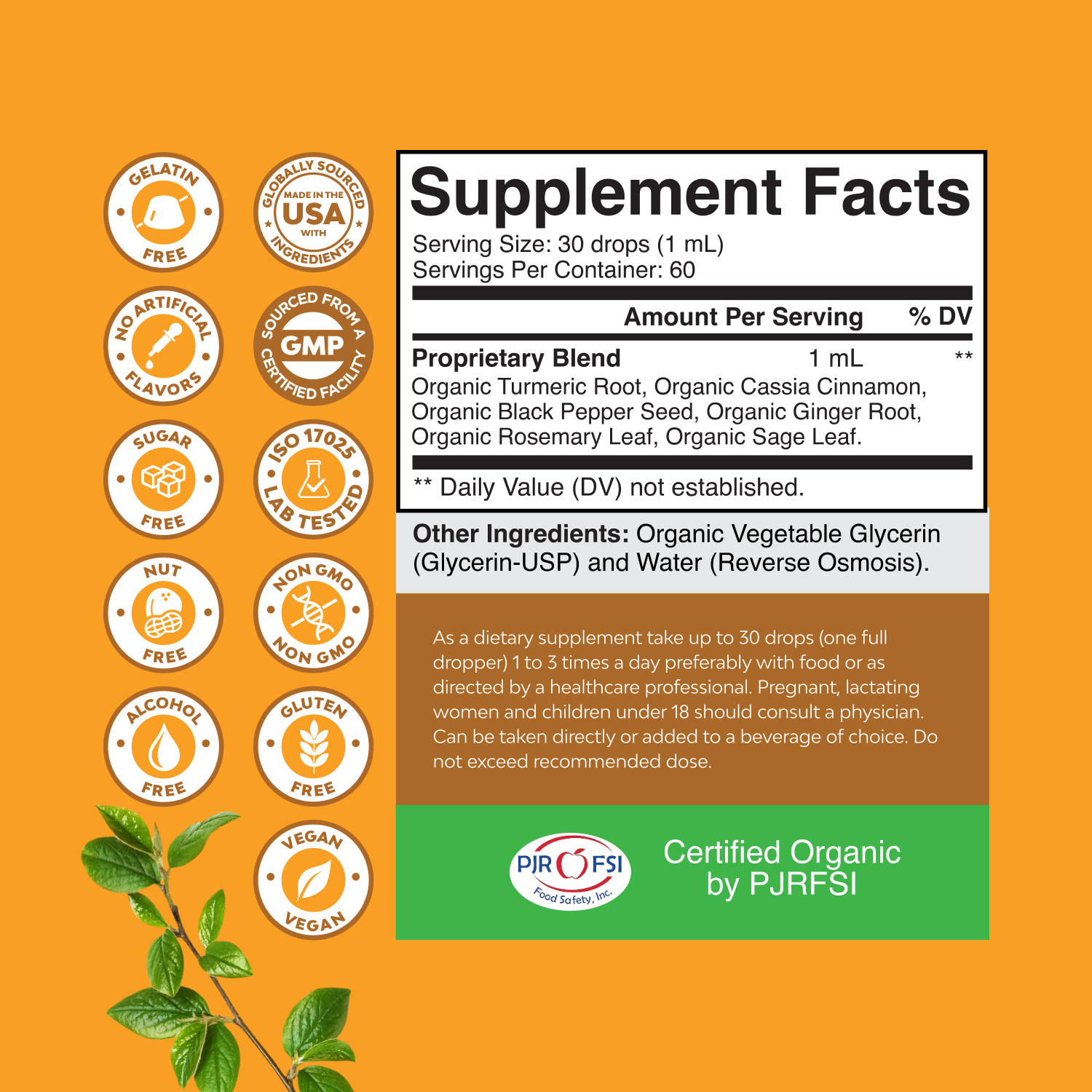 Organic Turmeric Complex