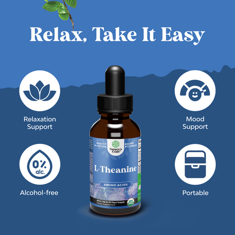 Organic L-Theanine 200mg per serving