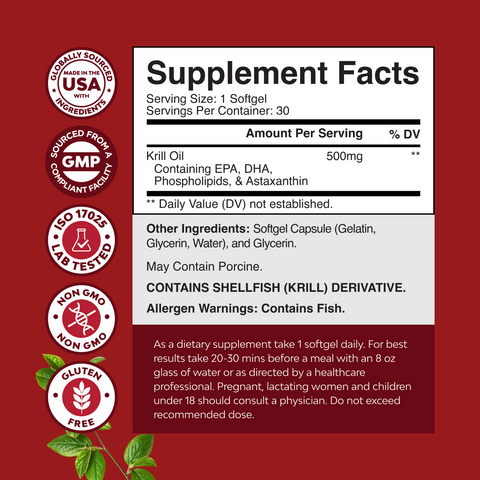 Krill Oil with Astaxanthin
