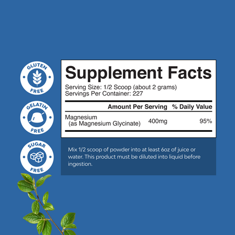 "COMING SOON" Nature's Craft Basics - Magnesium Glycinate Powder