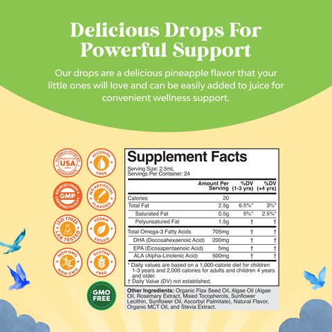 Kids Omega 3 + DHA