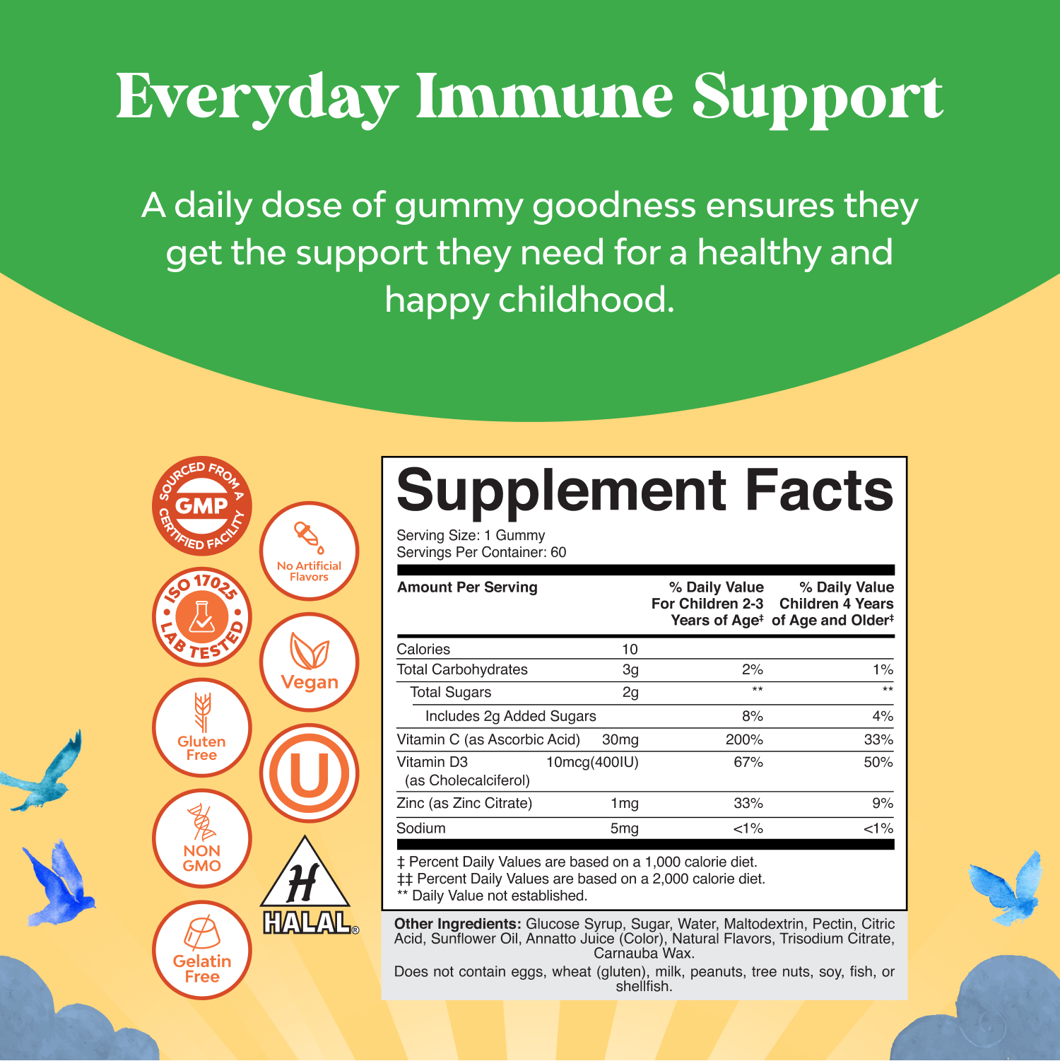 Kids 3X Immunity Gummies