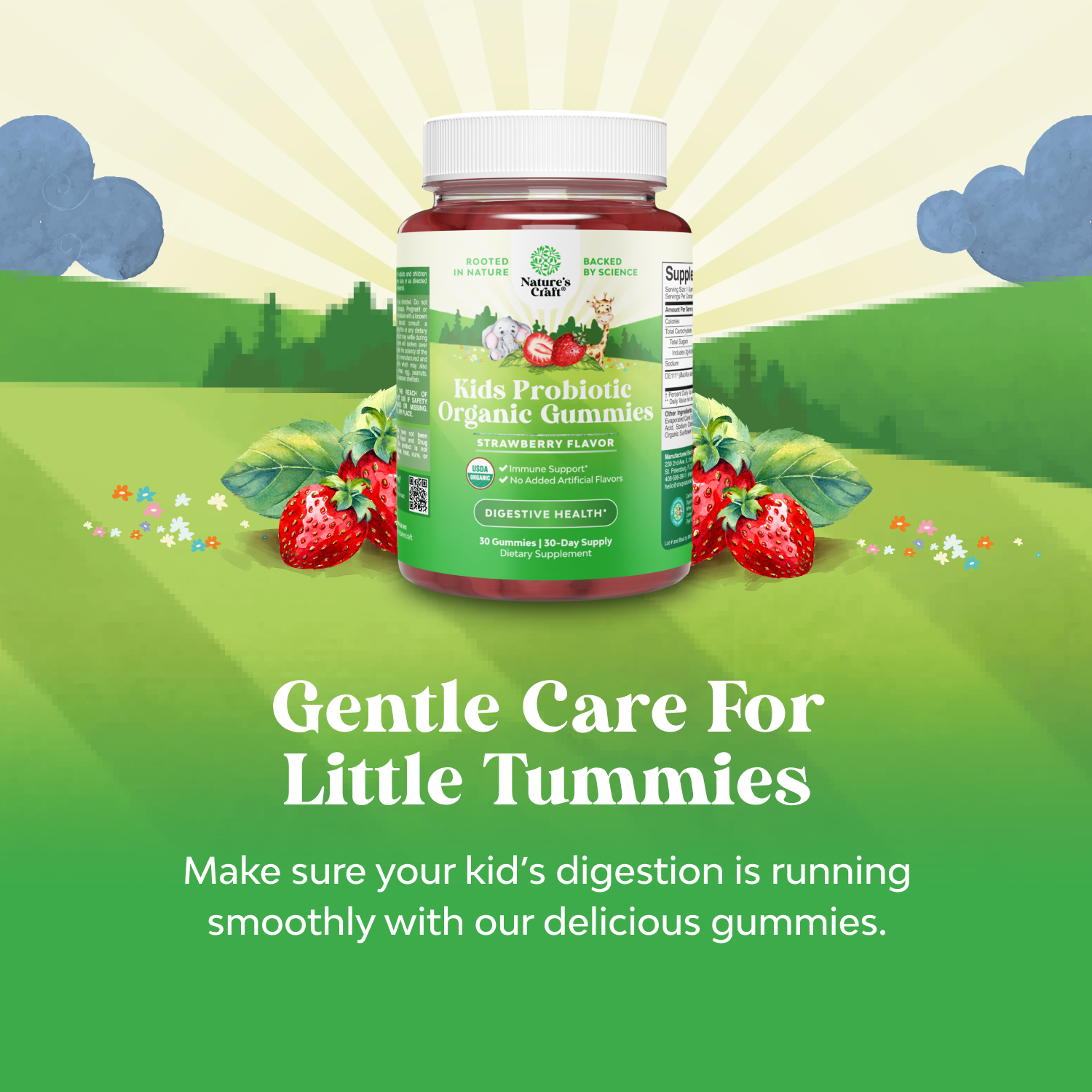 Kids Organic Probiotic Gummies