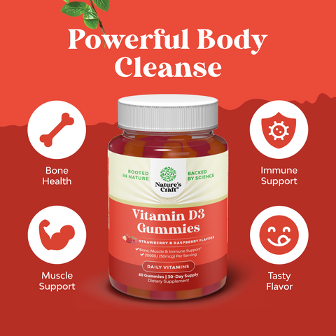 Vitamin D3 Gummies 2000IU per serving