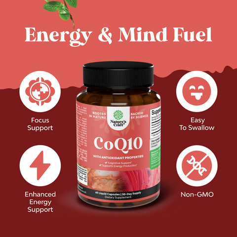 CoQ10 200mg per serving