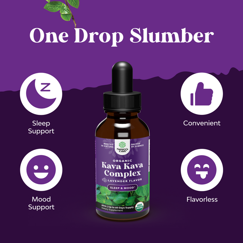Organic Kava Kava Complex - 1ml per serving