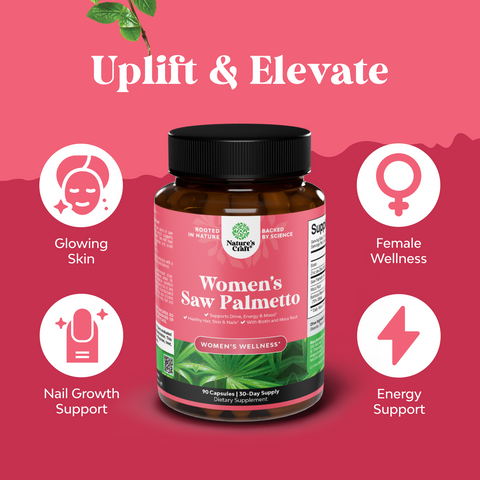 Women's Saw Palmetto 500mg per serving